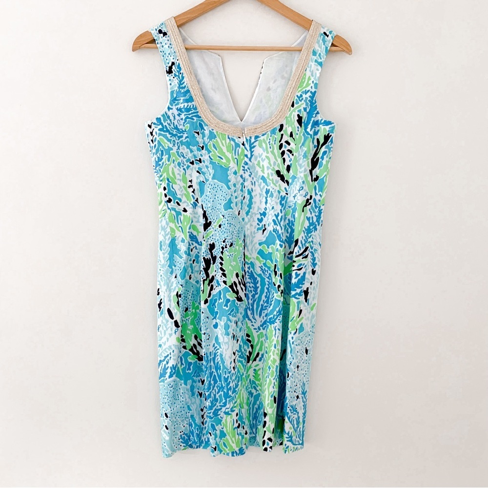 Lilly Pulitzer Janice Shift Dress Let’s Cha Cha - Picture 4 of 9
